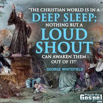 George Whitefield a Loud Shout