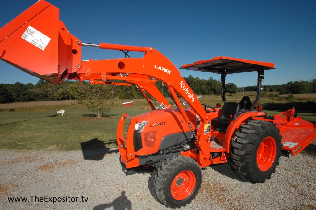 Our Kubota L4701HST Tractor, Trailer & Implements – The Expositor